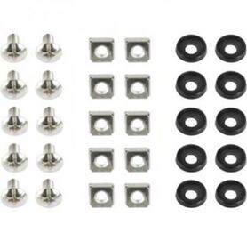 Gembird 19 rack mounting set (bolt nut washer) 50 pcs set