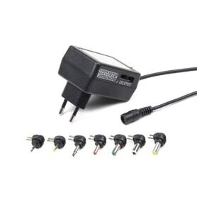 Gembird Universal AC DC adapter 24 W