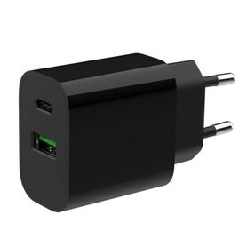 Gembird 2-port 20 W USB fast charger, black