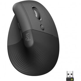 Logitech Lift Vertical Ergonomic Wireless Mouse Black