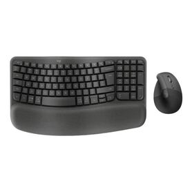 Logitech Wave Keys and Lift COMBO wireless, Graphite, HR