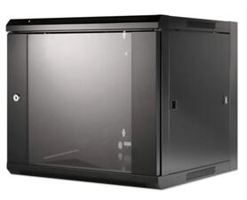 Intellinet 19 Wallmount Cabinet 9U 600 mm (23.6 in.) Depth Black