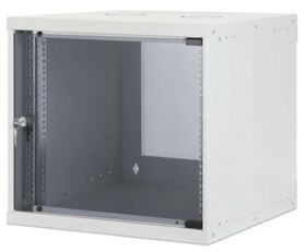 Intellinet 19 Basic Wallmount Cabinet 9U 400 mm Depth Gray