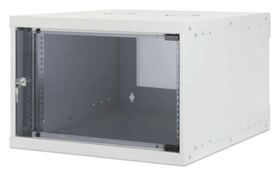 Intellinet 19 Basic Wallmount Cabinet 6U 560 mm Depth Gray
