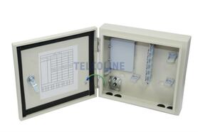 NFO Metal distribution box 12x SC Simplex LC Duplex