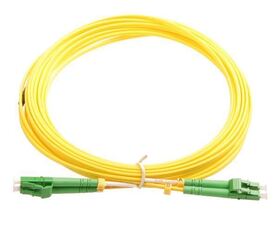 NFO Patch cord LC APC LC APC Singlemode 9 125 G.657A2 Duplex 10m