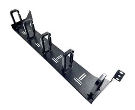 NaviaTec vodilica kablova 19 s 5 prstena 1U uspravna crna