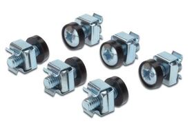 Digitus 50 sets of Steel M6 Screws Caged nuts