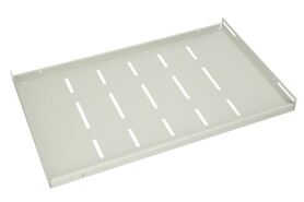 NaviaTec 19 polica za mrežni ormar 300 mm 1U fiksna bež