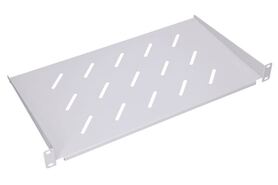 NaviaTec 19 polica za mrežni ormar 350 mm 1U Cantilever siva