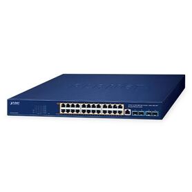 Planet 24 Port 10 100 1000T 802.3bt PoE 4 Port 10G SFP Managed Ethernet Switch