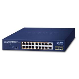 Planet 6 Port 10 100 1000T 802.3at PoE 2 Port 10 100 1000T 2 Port 1000X SFP Desktop Rackmount Switch