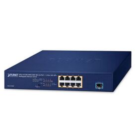 Planet MGS 910XP 8 Port 10 100 1000 2500T 802.3at PoE 1 Port 10G SFP