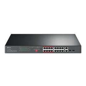 TP Link 24 Port 10 100Mbps 2 Port Gigabit Unmanaged PoE Switch SL1226P