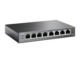 TP Link 8 Port GbE RJ45 with 4x 802.3af PoE ports Easy Smart Switch