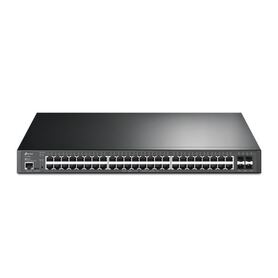 TP Link JetStream 48 Port Gigabit and 4 Port 10GE SFP L2 Managed Switch with 48 Port PoE