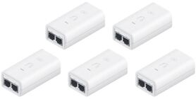 Ubiquiti POE 24 12W G WH Gigabit PoE Injector 24V 0 5A (12W) 5 Pack