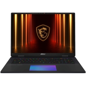 Notebook MSI Titan 18 HX A2XWJG / Intel Core Ultra 9 285HX / 96GB RAM / 6TB SSD / 18 UHD+ 120Hz / NVIDIA GeForce RTX 5090 / Windows 11 Pro / Core Black