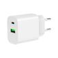 Gembird 2-port 20 W USB fast charger, white