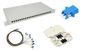 NFO Patch Panel 1U 19" Closed - Singlemode 24x LC UPC Duplex Adapter Pigtail SET