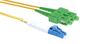 NFO Patch cord, LC UPC-SC APC, Singlemode 9 125, G.657A2, Duplex, 5m