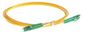 NFO Patch cord, LC APC-LC APC, Singlemode 9 125, G.657A2, Duplex, 3m