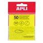 Blok Apli samoljepljivi 75x75mm žuti transparent 50L 19569